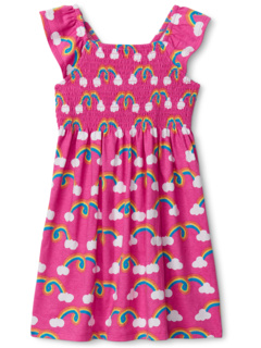 Rainbow Arch Smocked Dress (Toddler/Little Kids/Big Kids) Hatley