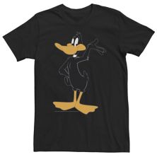 Простая футболка с портретом Big & Tall Looney Tunes Daffy Duck Looney Tunes