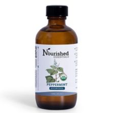 Organic Peppermint Hydrosol Refreshing Essential Oil Spray For Feet And Body Nourished Essentials