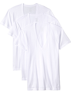Облегающая футболка Essential с глубоким v-образным вырезом, 3 пары 2(X)IST