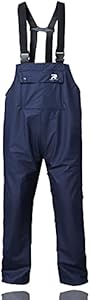 RainRider Rain Pants for Men Women Waterproof Rain Gear Bib Overalls Trousers for Fishing Hunting RainRider