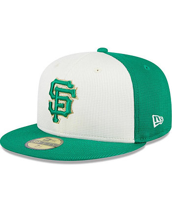 Men's White/Green San Francisco Giants 2024 St. Patrick's Day 59FIFTY Fitted Hat New Era
