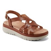 Easy Spirit Indie Women's Leather Strappy Wedge Sandals Easy Spirit