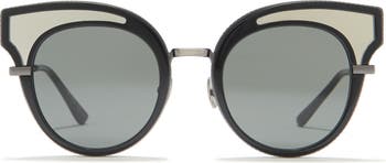 Солнцезащитные очки «кошачий глаз» 49 мм Bottega Veneta