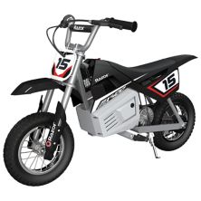 Razor MX400 Dirt Rocket 24V Electric Toy Motocross Motorcycle Dirt Bike, Black RAZOR