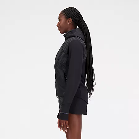 Светящаяся тепловая куртка для бега NYC Marathon Impact Run New Balance