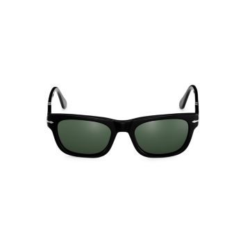 Квадратные солнцезащитные очки 50 мм Persol