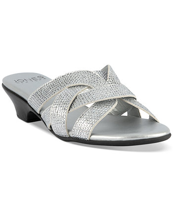 Enny Embellished Slide Sandals, Created for Macy's Jones New York