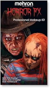 Mehron Makeup Premium Character Kits| Makeup Kits for Halloween & Cosplay| Made in the USA | Complete Makeup Kit | Includes all Makeup, Tools, & Instructions on How to Create the Look | (Bald Cap) Mehron