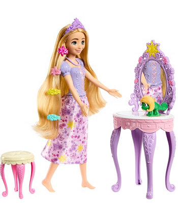 Игрушки, кукла Рапунцель, туалетный столик и аксессуары Disney