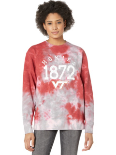 Virginia Tech Hokies Tie-Dye Sweatshirt Lauren James