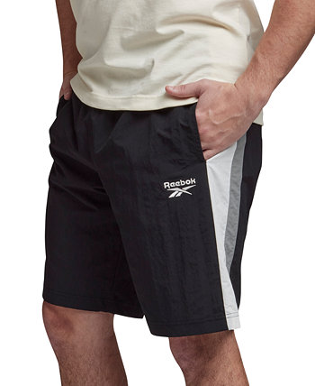 Men's Ivy League Regular-Fit Colorblocked Crinkled Shorts Reebok