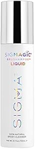 Sigma Beauty Sigmagic Brushampoo Liquid - Professional Grade Cleaner Solution for Makeup Brushes & Sponges to Remove Makeup Residue (5.1 FL Oz) Sigma Beauty