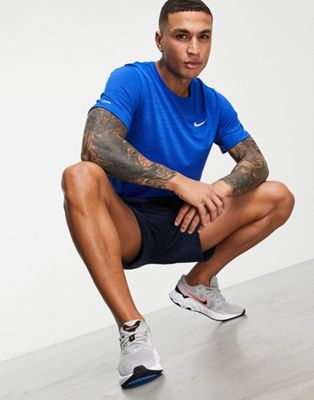 Темно-синяя футболка Nike Running Dri-FIT Miler Nike Running