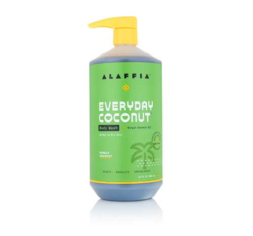 Гель для душа Alaffia Everyday Coconut - Чисто кокосовый - 32 жидких унции Alaffia