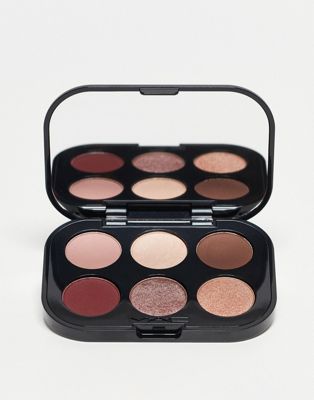 MAC Connect In Color 6-Pan Eyeshadow Palette - встроенный в бордовый цвет MAC Cosmetics