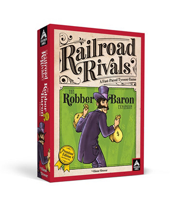 Railroad Rivals the Robber Baron Expansion Premium Edition Set, 112 предметов Forbidden Games