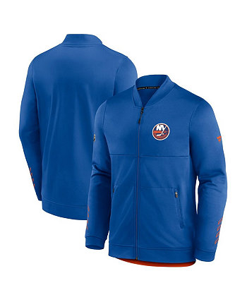Мужская куртка Royal New York Islanders с молнией во всю раздевалку Fanatics