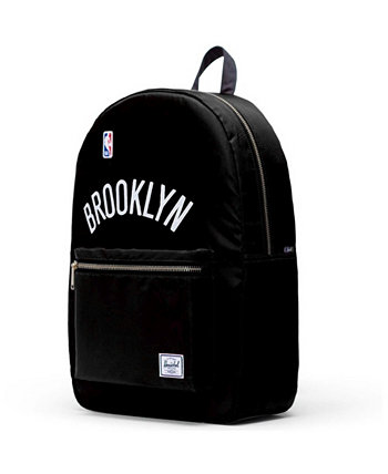 Черный атласный рюкзак Brooklyn Nets Settlement Herschel