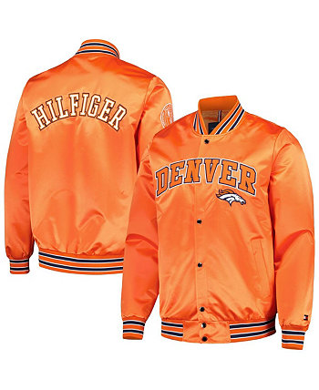 Мужская оранжевая куртка Denver Broncos Elliot Varsity Full-Snap Tommy Hilfiger