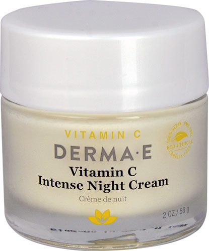 Derma E Интенсивный ночной крем с витамином С -- 2 унции Derma E