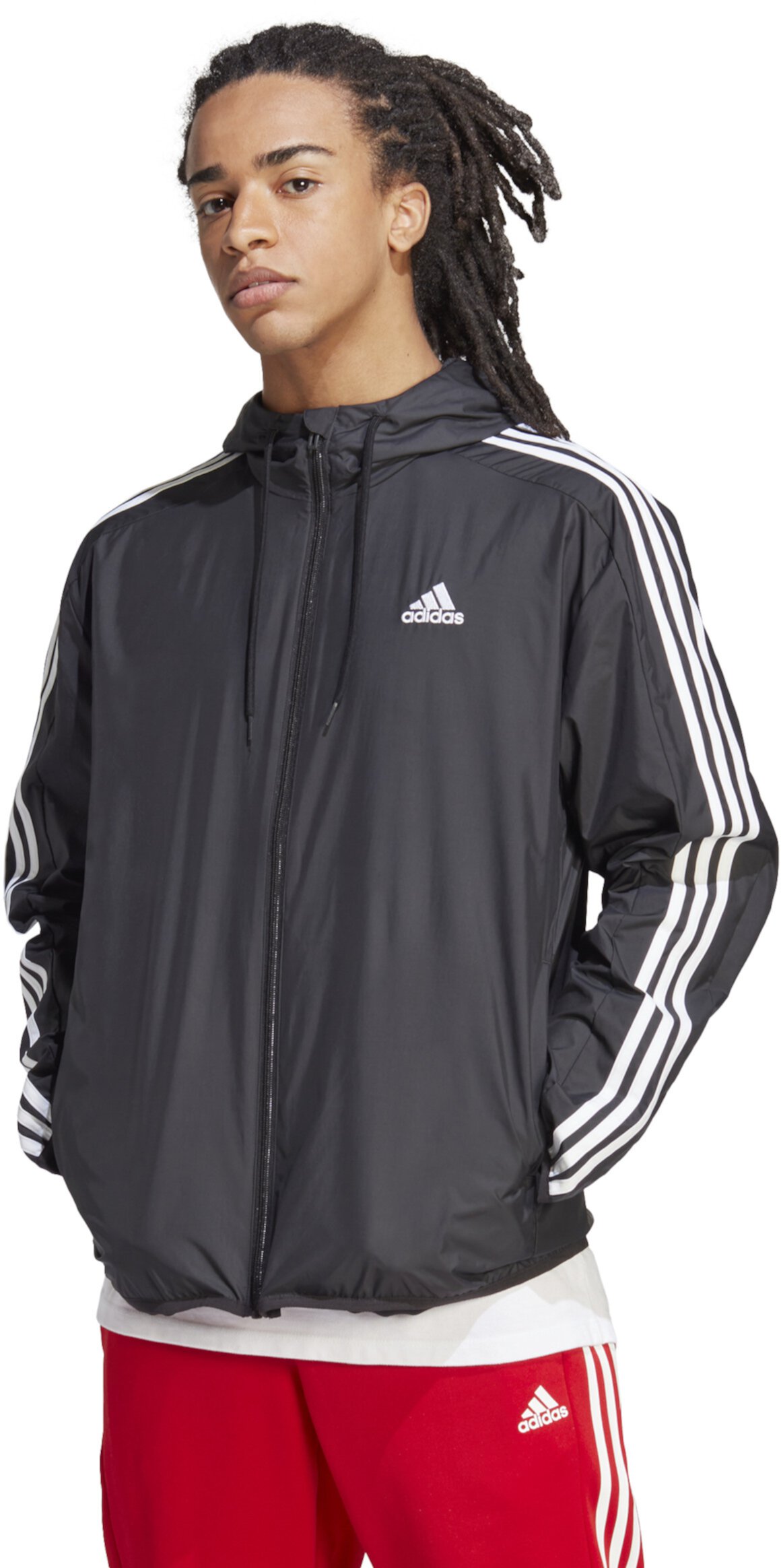 Adidas Adidas Essentials Woven 3 Stripes Windbreaker