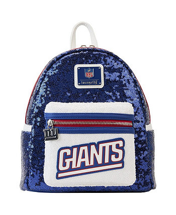 Мужской и женский мини-рюкзак New York Giants с пайетками Loungefly