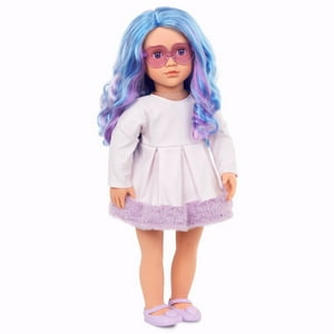 Our Generation Veronika 18" Fashion Doll with Blue/Purple Hair Our Generation