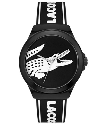 Часы унисекс NeoCroc с черным силиконовым ремешком 43 мм Lacoste