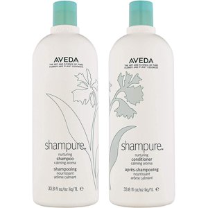 Aveda Shampure Nurturing Shampoo and Conditioner Set with Calming Aroma, 33.8oz Each Aveda