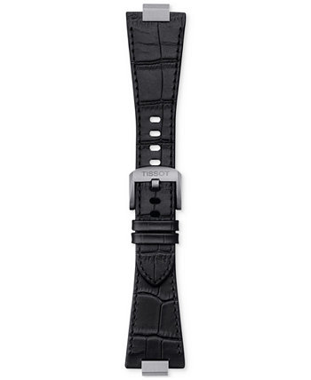Official PRX Interchangeable Black Leather Watch Strap Tissot
