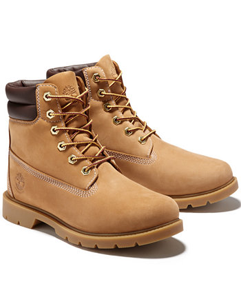 Women's Linden Wood Waterproof Lug Sole Booties from Finish Line Timberland