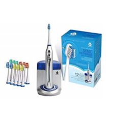 Pursonic Deluxe Plus Sonic Rechargeable Toothbrush With Built In Uv Sanitizer Pursonic
