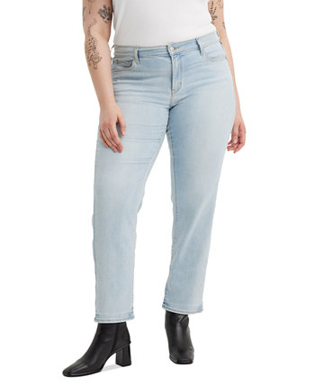 Модные классические прямые джинсы больших размеров с прямыми штанинами Levi's®