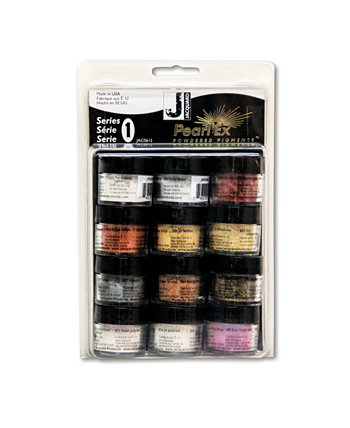 Pearl Ex Mica Pigment Set, 12-Colors, Series 1 Jacquard
