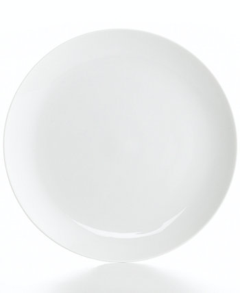 Обеденная тарелка Whiteware Coupe, созданная для Macy's The Cellar