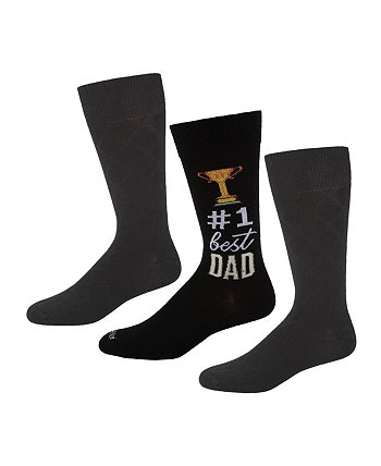 Новинка, мужские носки из смеси бамбука из искусственного шелка, комплект из 3 пар носков MEMOI