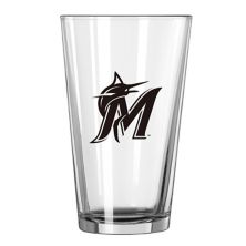 Miami Marlins 16oz. Team Wordmark Game Day Pint Glass Unbranded