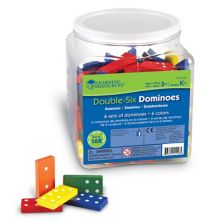 Учебные ресурсы Набор домино Double-Six из 168 обучающих игрушек Learning Resources