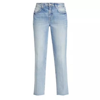Укороченные джинсы Milana со средней посадкой L'AGENCE
