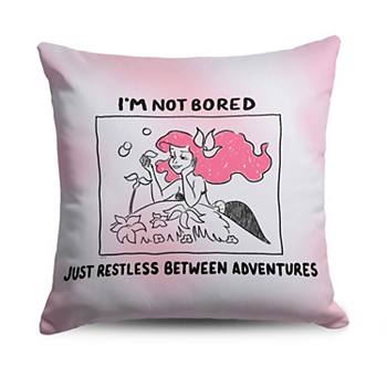 Disney Little Mermaid Classic Restless Between Adventures Printed Throw Pillow The Northwest