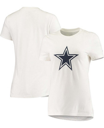 Белая женская футболка с логотипом Dallas Cowboys Essential Nike