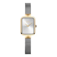 BERING Женские классические миланские часы Petite Square с ремешком Bering
