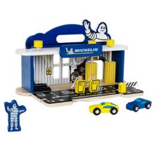 Детская игрушка Theo Klein Michelin Car Service Station с 2 машинками для детей от 3 лет и старше Theo Klein