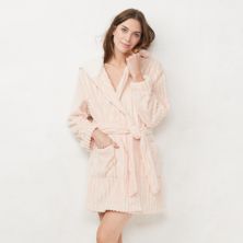 Женский плюшевый халат с запахом и запахом LC Lauren Conrad LC Lauren Conrad