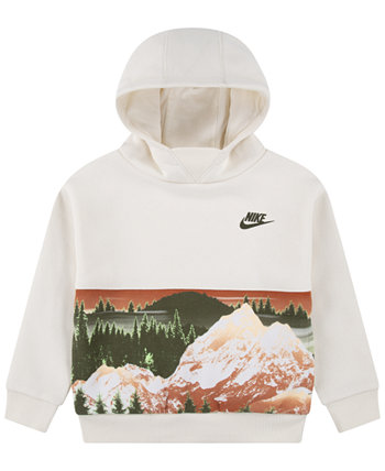Флисовый пуловер с капюшоном для мальчиков Snow Day для малышей Nike