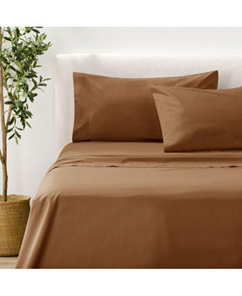 Комплект постельного белья из хлопкового перкаля 200TC - Twin XL, комплект из 3 предметов Nate Home by Nate Berkus