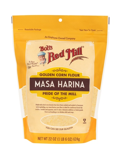 Золотая кукурузная мука Bob's Red Mill Маса Харина - 22 унции Bob's Red Mill