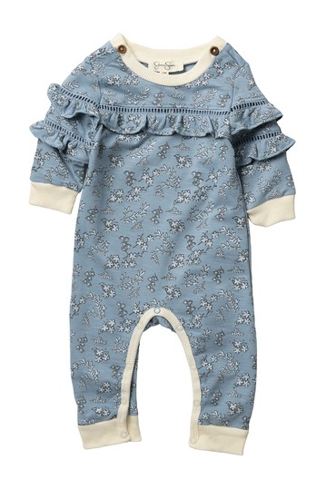 Синий (DUSTY BLUE MINI FLORAL)