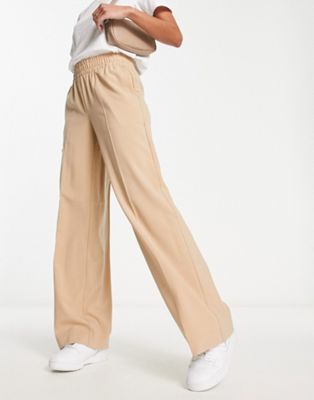Кремовые широкие брюки с присборенной талией Vero Moda VERO MODA